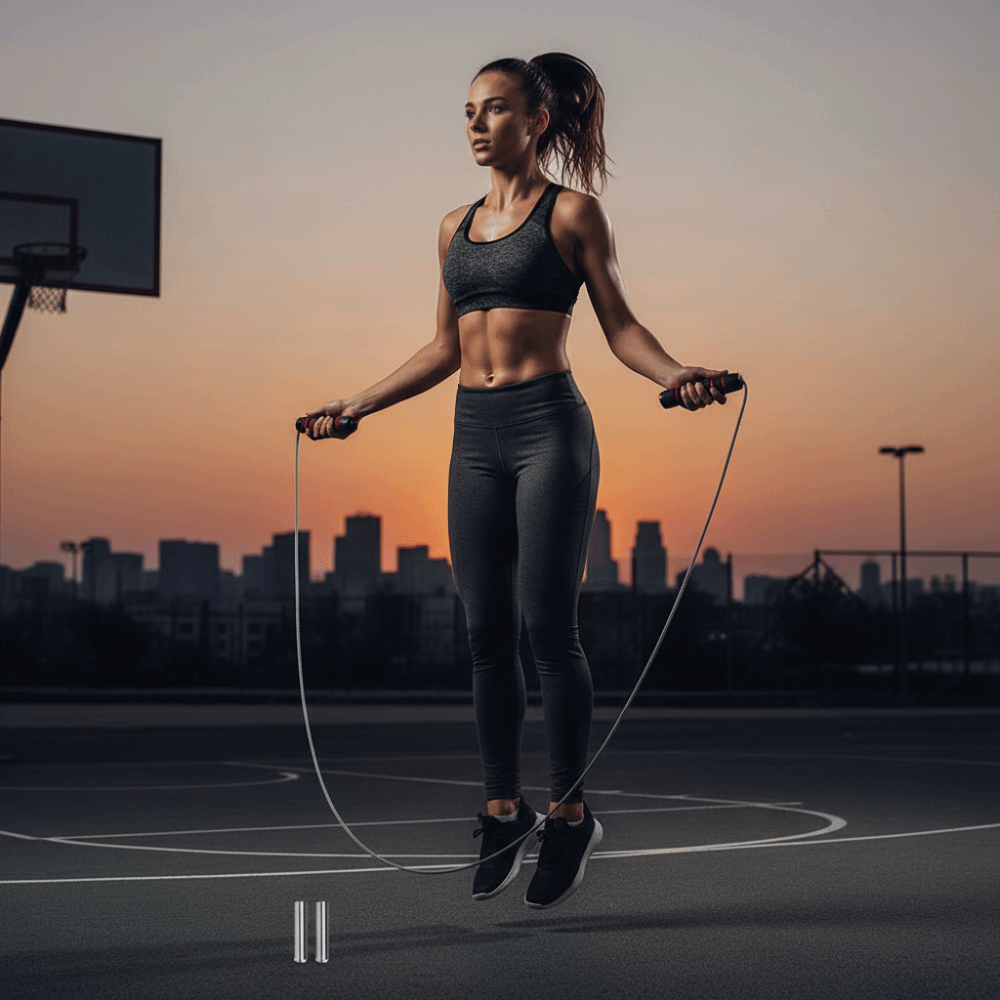 Jump Rope Speed Bearing - Corde à sauter à longueur réglable,