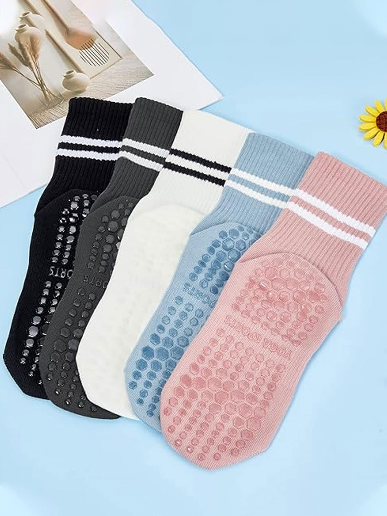 3 paires de chaussettes de yog - Crossfit Yoga avis et prix