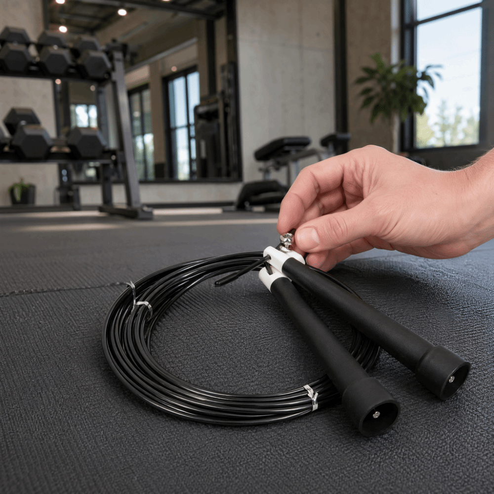 Corde à sauter portable en fil - Skipping Rope Pvc avis et prix